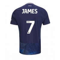 Dres Leeds United Daniel James #7 Tretina 2024-25 Krátky Rukáv